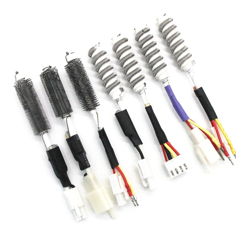 Pistola de aire caliente núcleo de calentamiento 850A serie 850B 852D 952 alambre de calentamiento 2 alambre 4 alambre accesorios de pistola de aire de visualización digital