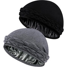 Z 44282 Twisted Tail Hat Pre Braided Headband Ťβ��ͷñ