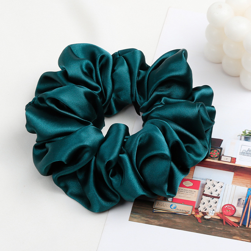 Simple Style Solid Color Cloth Hair Tie display picture 10