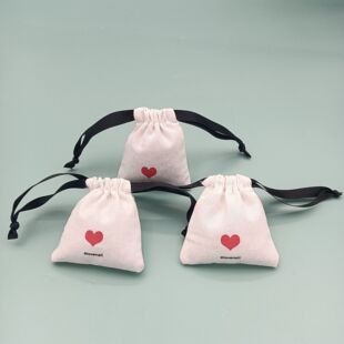 New Jewelry Gift Bag Nail Polish Mirror Comb Necklace Ring Storage Bag Free Design Free Sample