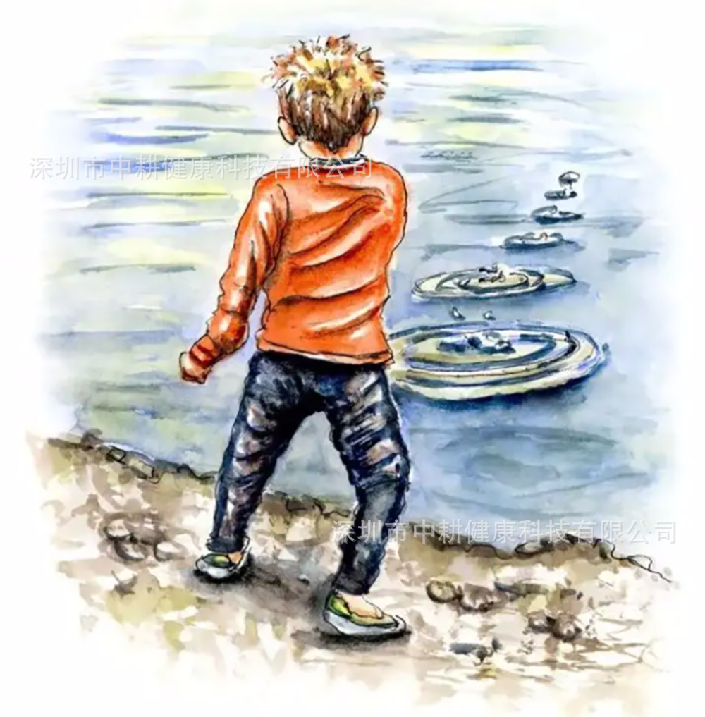 水上运动 0度TPR软胶包布球水上打水漂圆饼飞盘飞