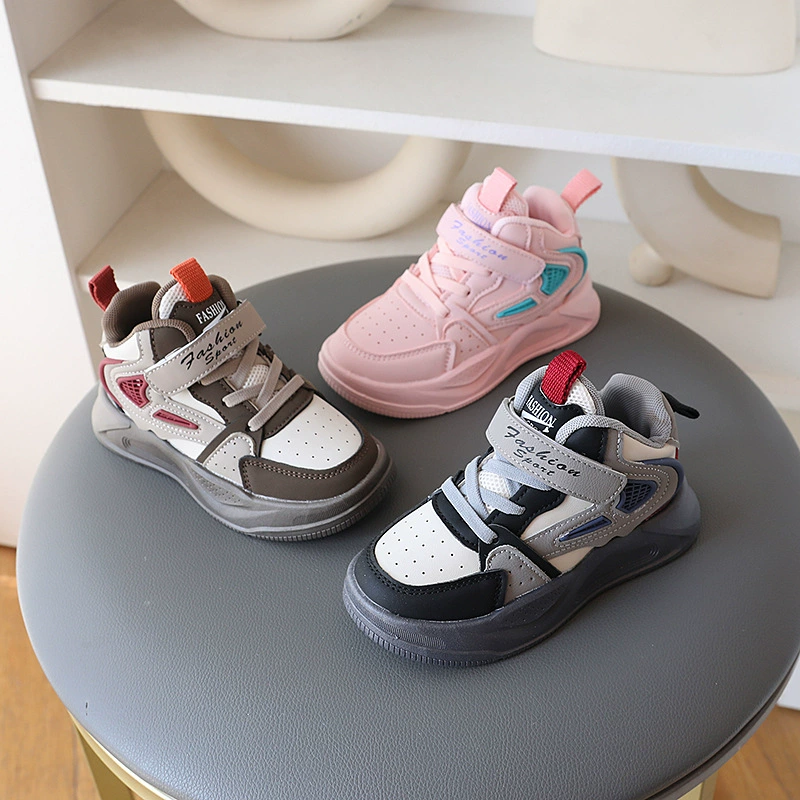 2024 весна и осень новая обувь для девочек детская спортивная обувь повседневная противоскользящая обувь для мальчиков