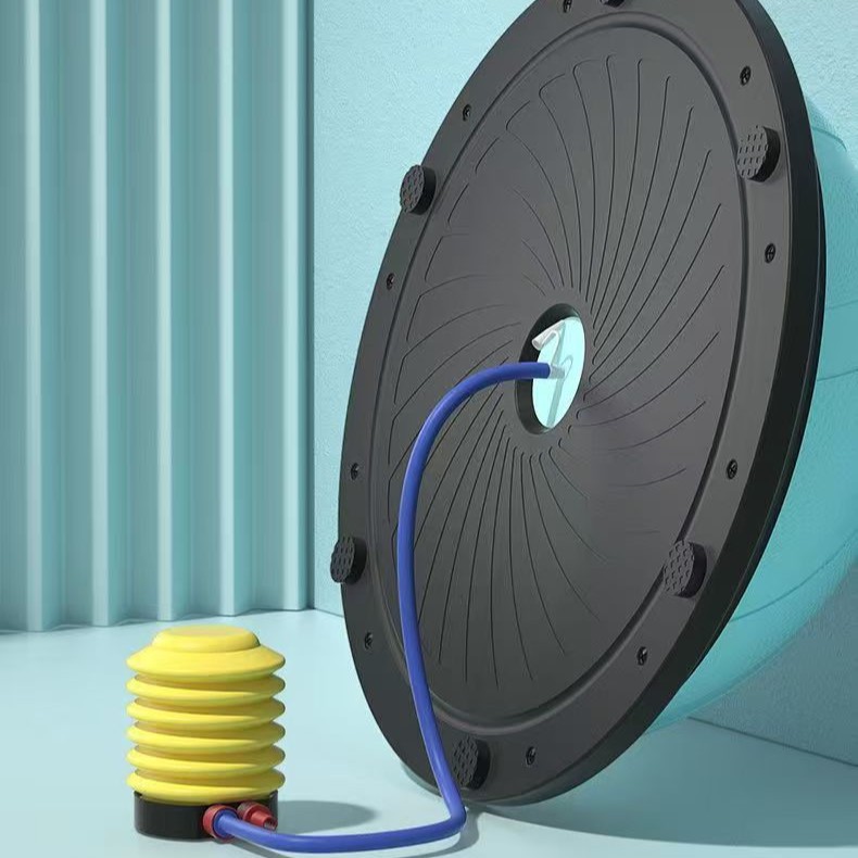 Bola de velocidad de onda al por mayor de fábrica Hemisferio de yoga Bola de equilibrio semicircular Punto de masaje Bola de velocidad de onda Bola engrosada a prueba de explosiones