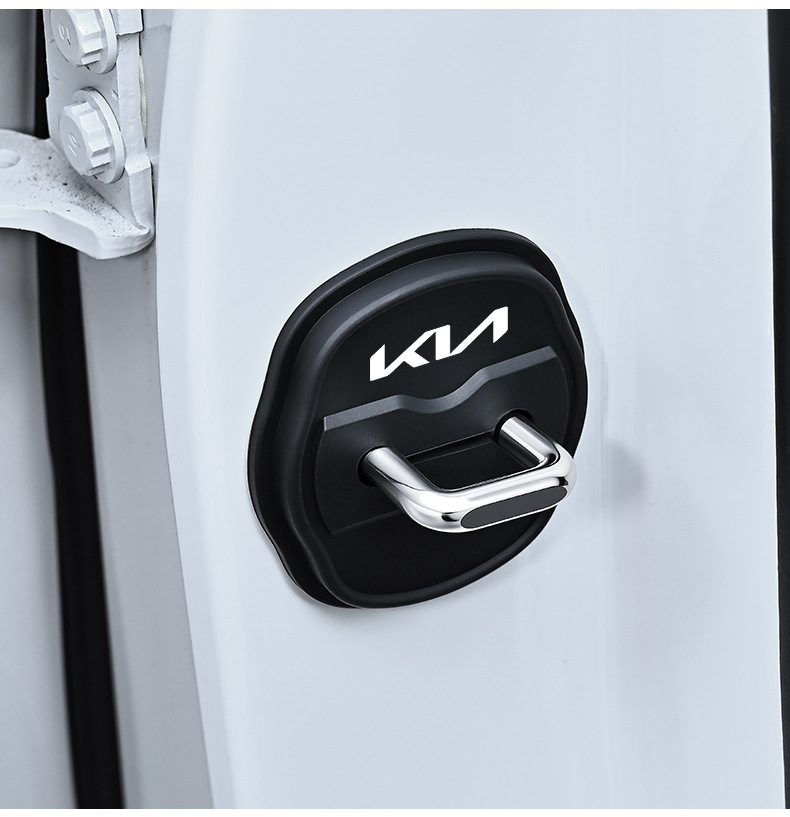 Suitable for Kia Door Lock Cover Silicone Protective Cover K3 Sportage Ev5 Seltos Zhipao Auto Accessories Modification