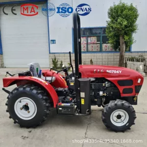 东方红 704 Greenhouse King Tractor — низкопрофильный тепличный садовый трактор с небольшим радиусом поворота, мощностью 70 лошадиных сил.