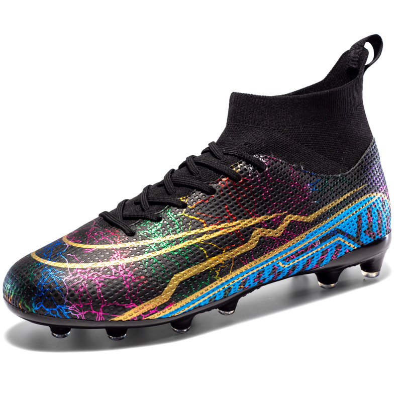 Zapatos de fútbol infantiles transfronterizos TF zapatos de clavos adultos juveniles estudiantes entrenamiento zapatos de clavos hombres al por mayor