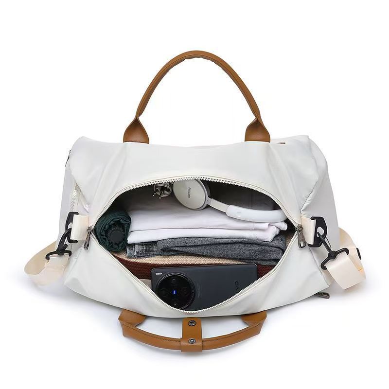 Bolsa de viaje para mujeres bolsa de fitness de gran capacidad para hombres bolsa deportiva de separación seca y húmeda bolsa de mano ligera bolsa de viaje corto