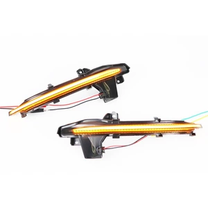 Audi A6 C8 4A A7 4K A8 D5 Sol Sükan Arxa Güzgü Ardıcıl LED Dönmə Siqnalı