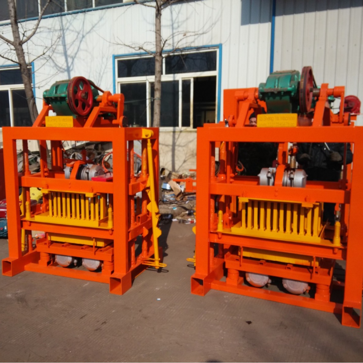 QTJ4-40 水泥空心砖机 2孔  3孔 4孔空心砖 混凝土空心砖机