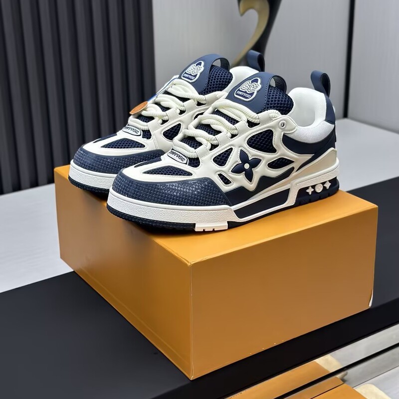 European-style pure original Trainer sneakers, thick-soled mesh casual shoes, versatile and trendy athletic shoes for couples European-style pure original Trainer sneakers, thick-soled mesh casual shoes, versatile and trendy athletic shoes for couples