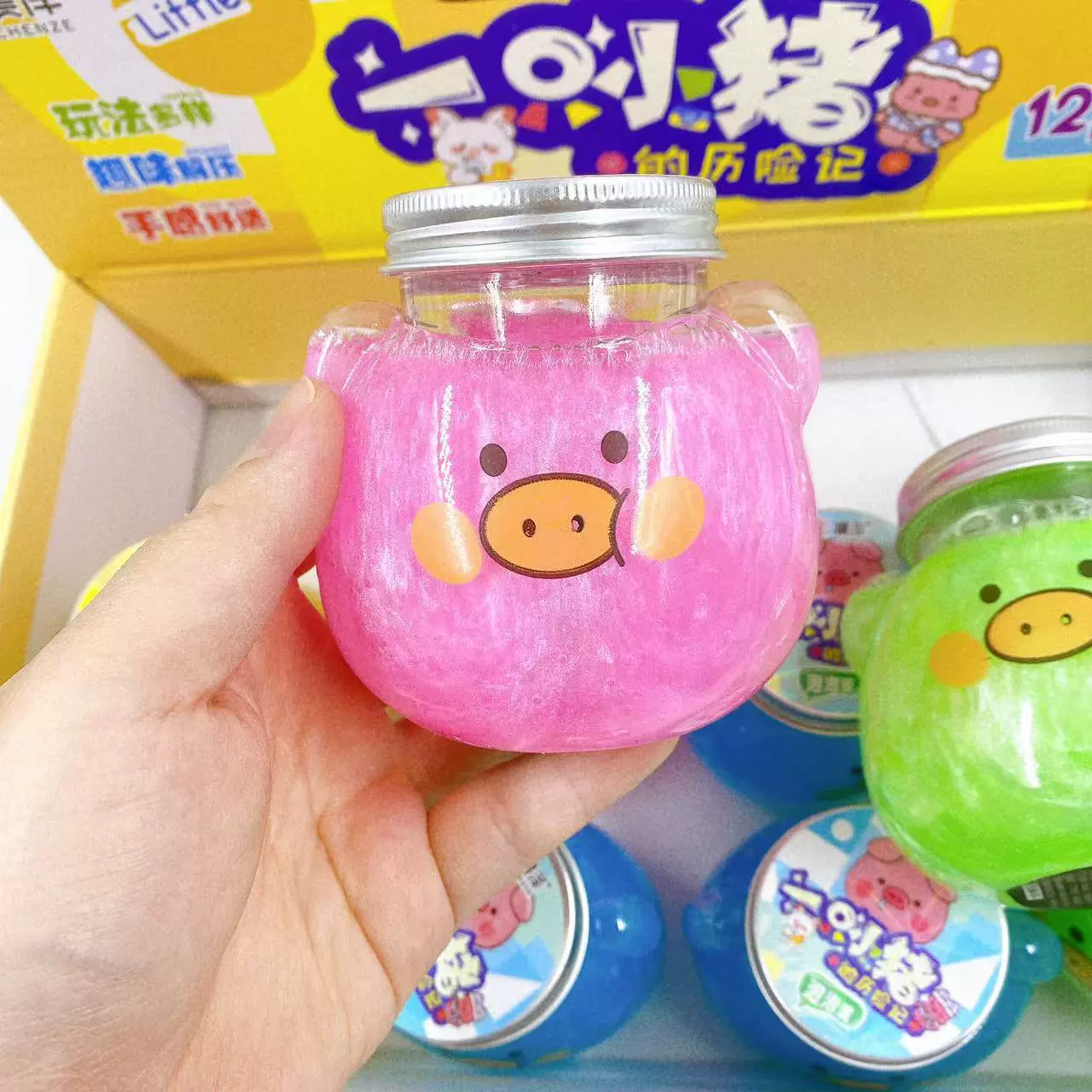 Игрушка, мультяшный милый слизень, ручной работы, антистресс