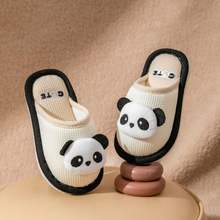 儿童拖鞋男童家居室内新款秋冬季防滑可爱卡通子宝宝棉拖鞋女孩