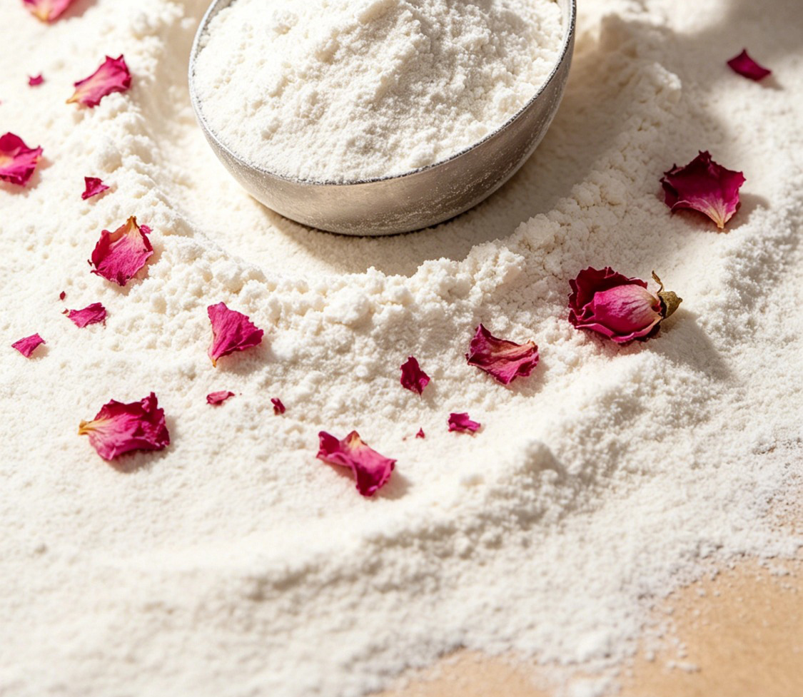 Almond Powder Instant Drink Mix Xing Ren Fen 200g No Added Sucrose Breakfast Meal Replacement in use