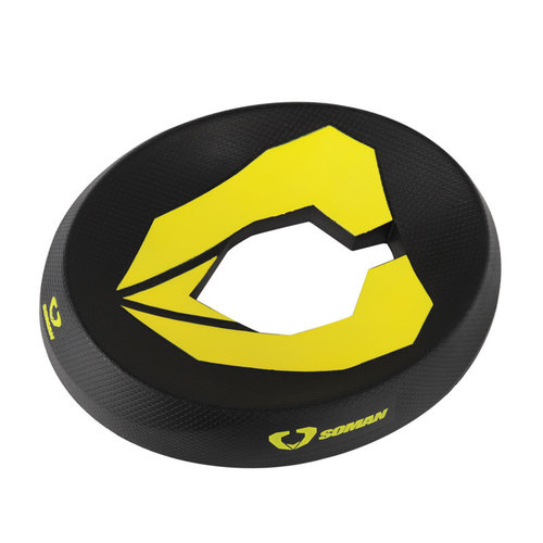 SOMAN multifunctional motorcycle helmet support pad base motorcycle full helmet half helmet protection bracket black anti-slip