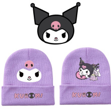 2024新款库洛米针织帽cosplay男女款保暖针织帽青少年学生帽子冬