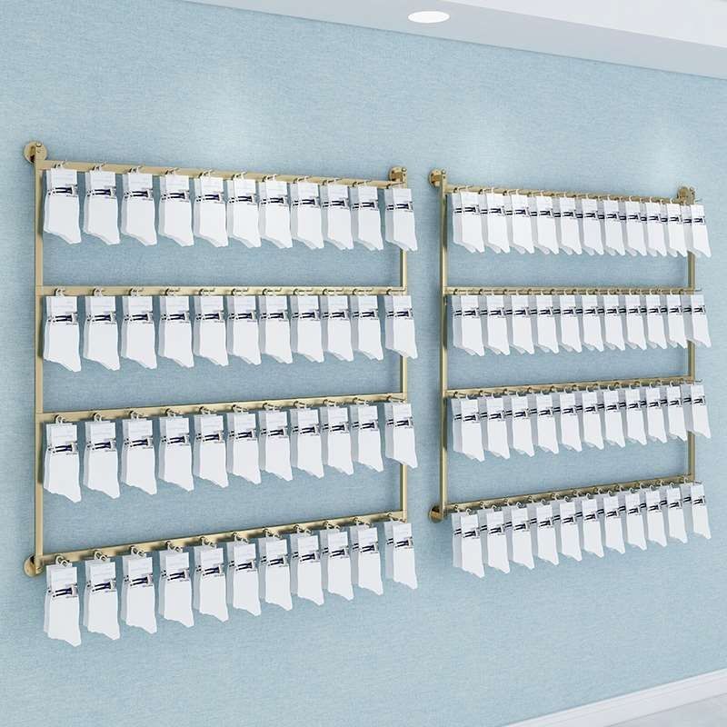 Shoe rack commercial wall display stand, ear rings, phone cases, small commodity accessories rack, slippers hooks, shelves