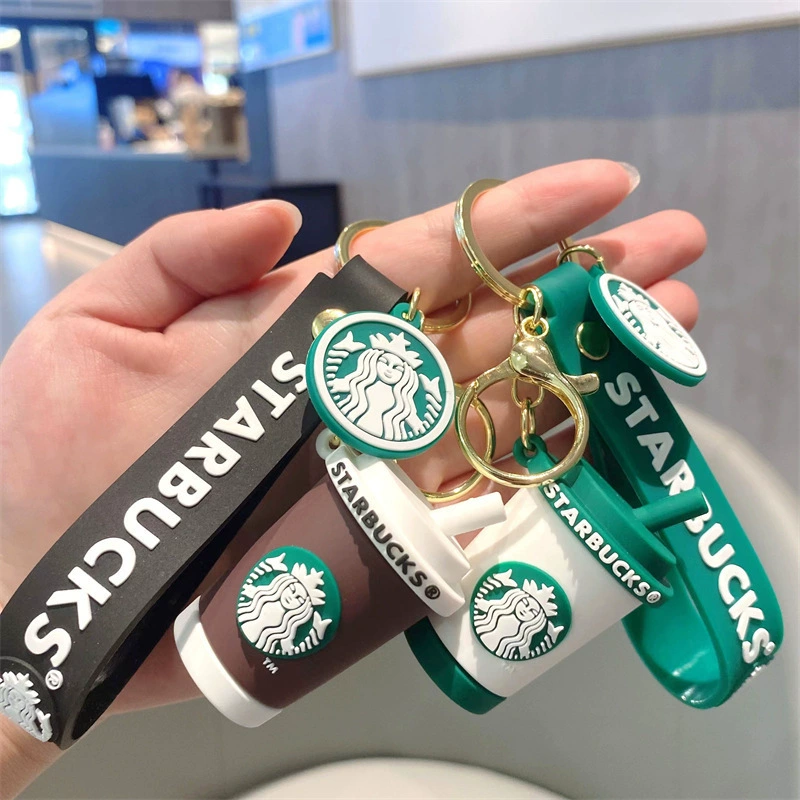 Значок-брелок Starbucks, аксессуар для рюкзака, видеоигра для ключей, подарок на день рождения, для любимых, на заказ