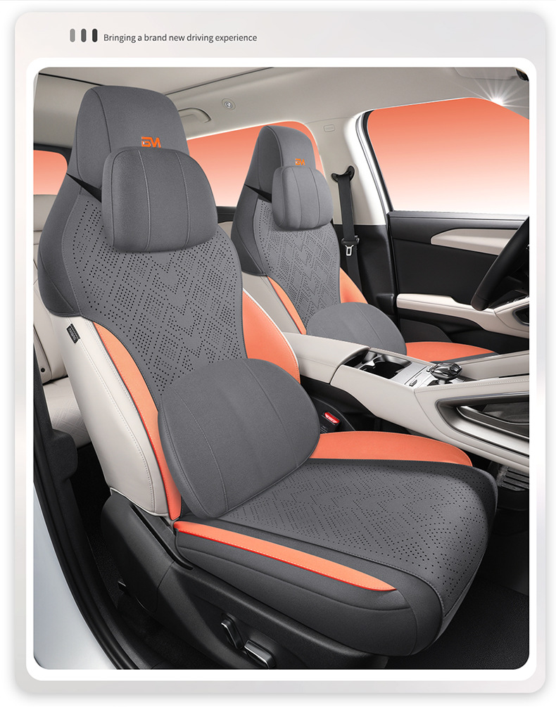 BYD Yuan up Special Seat Cover Semi-enclosed Breathable Perforated Fur Cushion Yuan up Four Seasons Universal Seat Cover