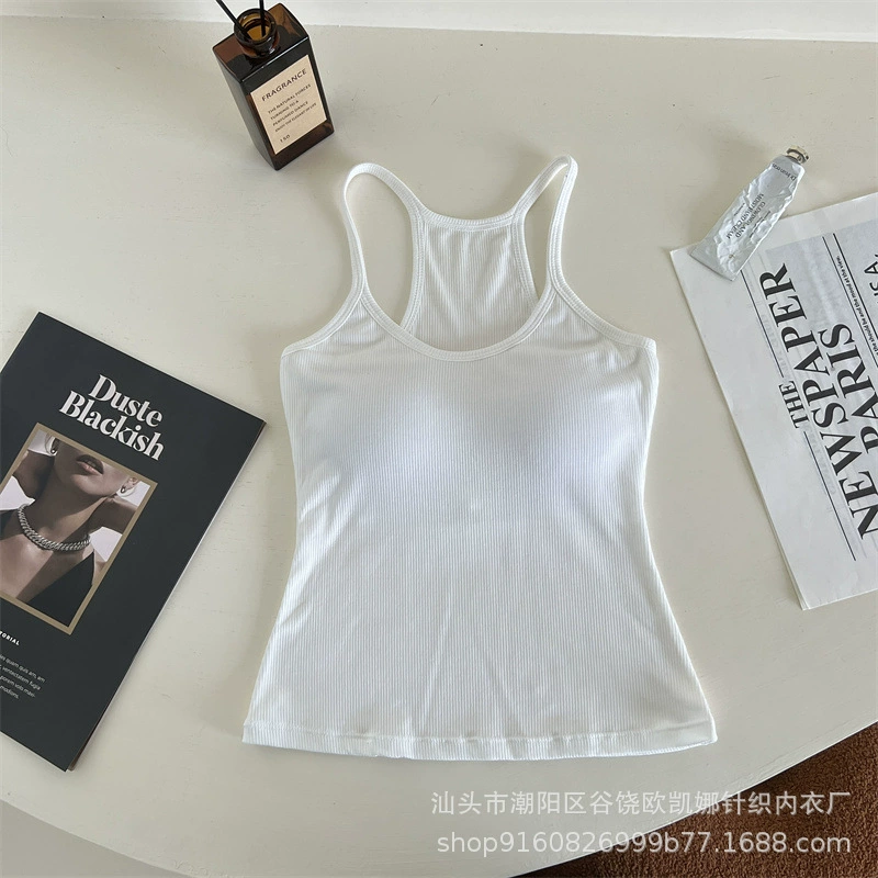 Базовая майка, белье как верхняя одежда, жилет, европейский стиль, Slim fit, без спинки