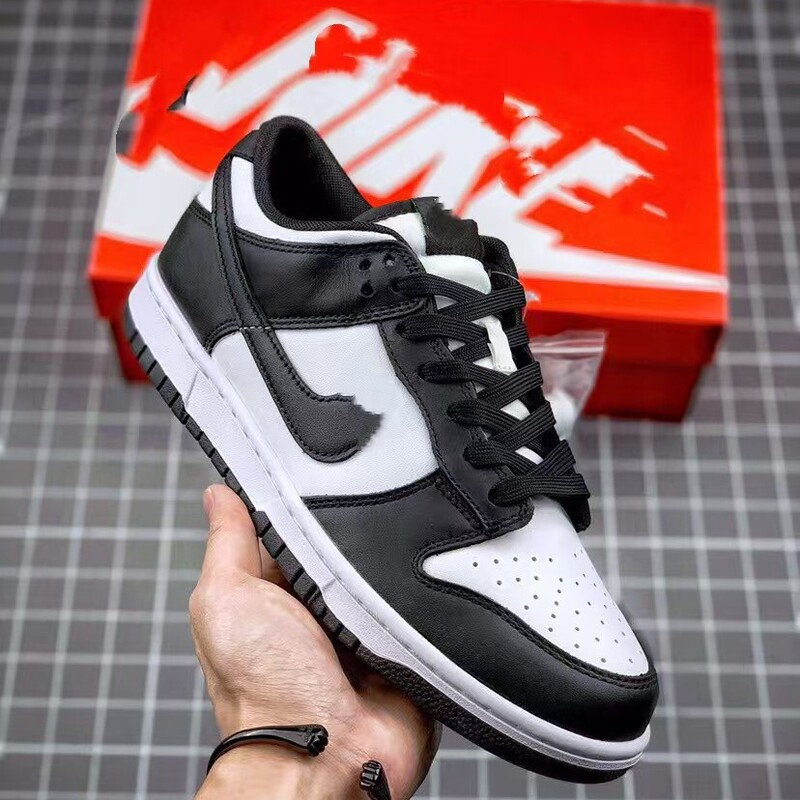 High-End Original Dunk Black and White Panda Casual Sneakers for Summer, Unisex Shoes That Don'T Cause Foot Odor, Sports Running Shoes High-End Original Dunk Black and White Panda Casual Sneakers for Summer, Unisex Shoes That Don'T Cause Foot Odor, Sports Running Shoes