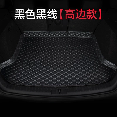 accessories, full-coverage trunk mat, Trunk Mat - high-sided-modelblack-with-black-lines-default-item