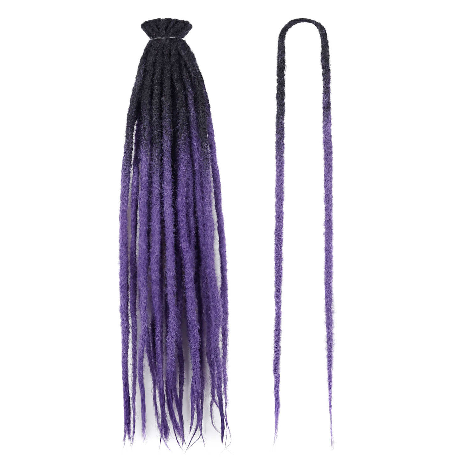 comercio exterior crochet transfronterizo cabello de una sola mano frotando trenzas africanas hip hop reggae trenzas 24 pulgadas pelucas trenzas