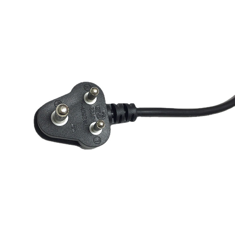 SABS小南非电源插头 南非防水插头 家用电器插头 三芯电源插头