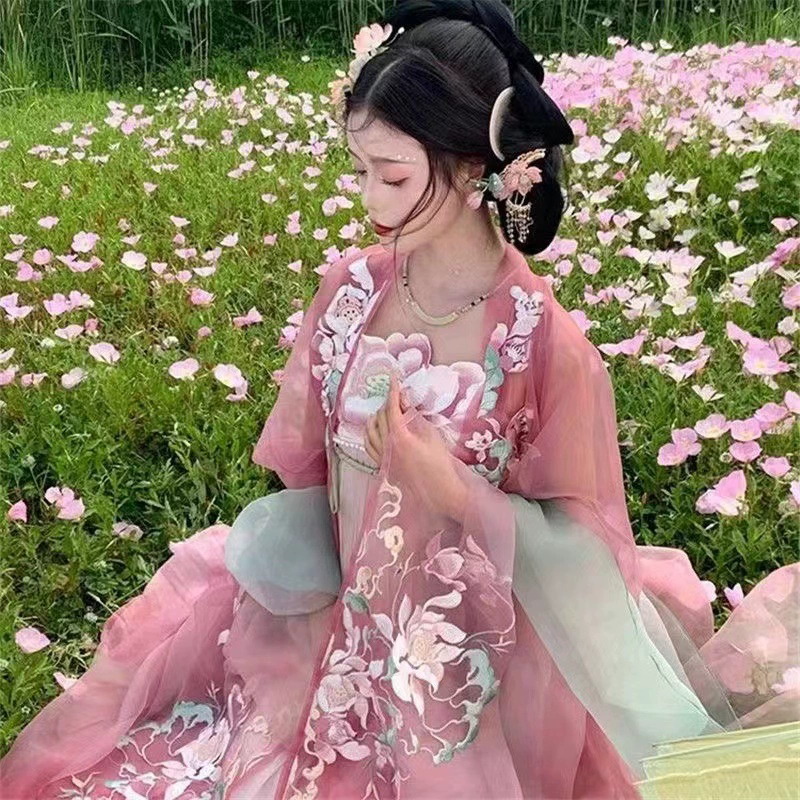 [Большой лотос] Hanfu женский взрослый китайский элемент улучшен