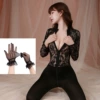 Lace full body black + W3010 gloves