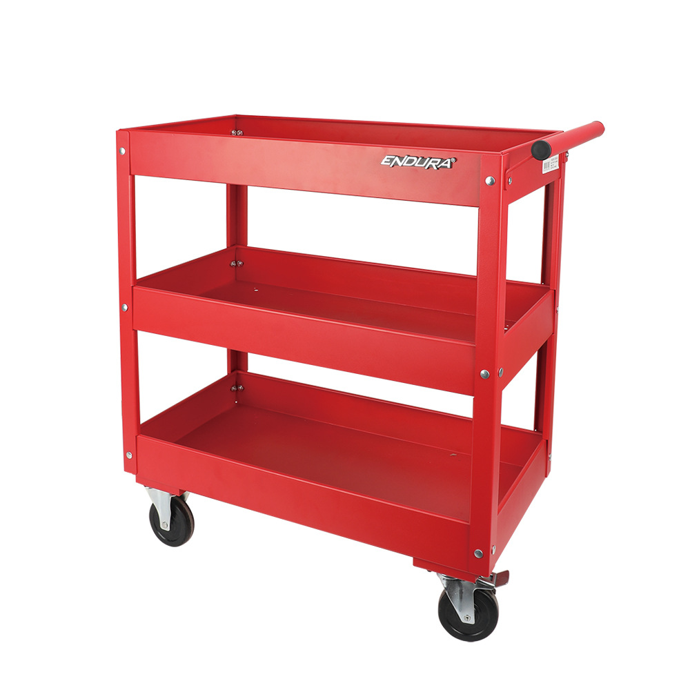 力易得 三层工具推车 工具车E8146