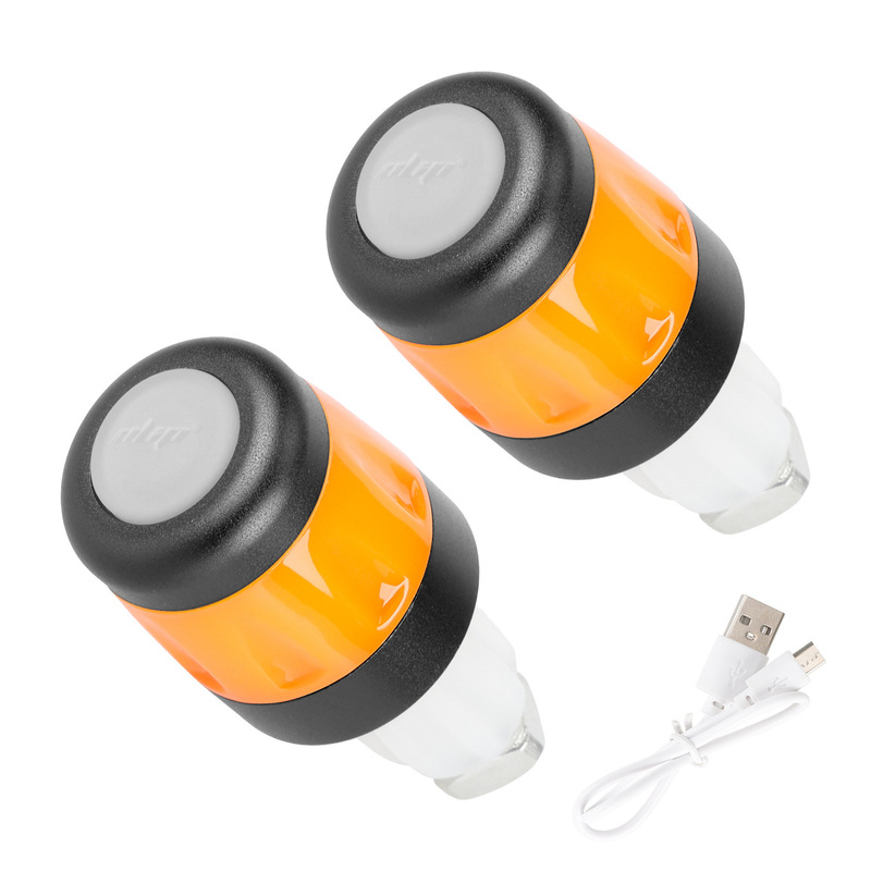 Ulip rechargeable plug light scooter bicycle road mountain bike charging warning plug riding equipment