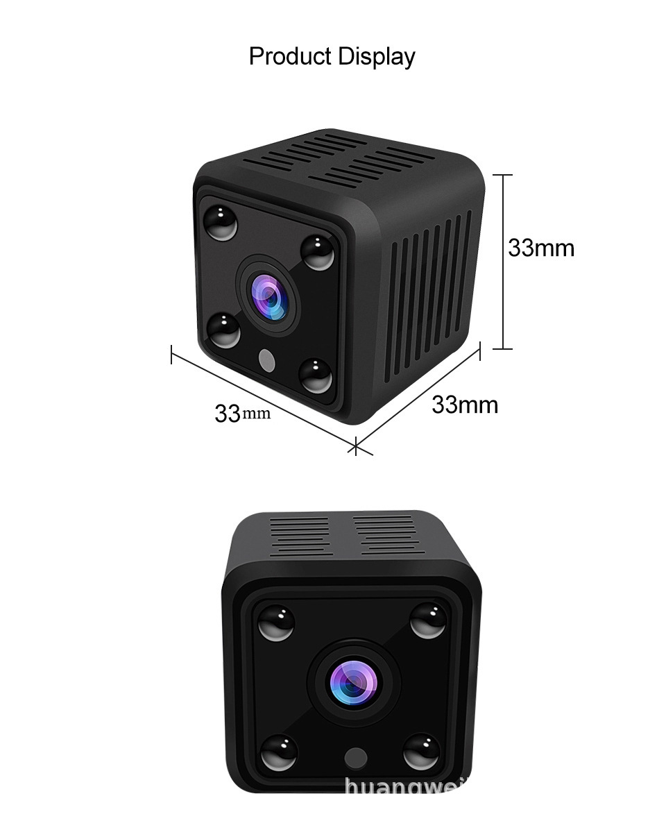 X6 Home WiFi Remote Monitoring Camera - In Stock Wholesale 1080P HD Night Vision Cross-Border One-Piece Dropshipping