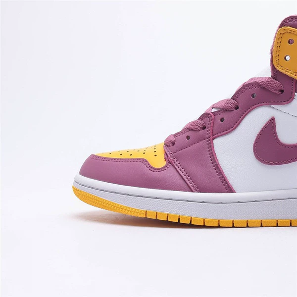 Yellow pink white