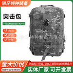 突击包通用战术双肩包户外登山多功能耐磨大容量迷彩双肩背包