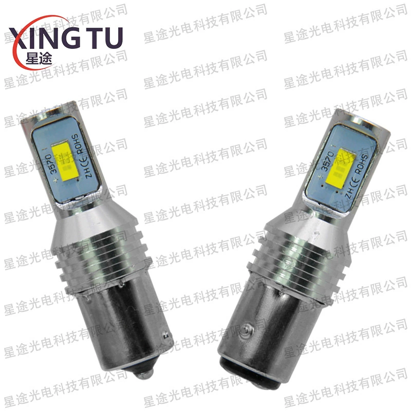 Автомобильные светодиодные фары 1157 высокие и низкие ножные фары 3570 2SMD задний задний фары противотуманные фары