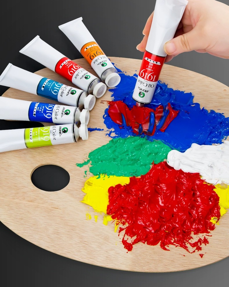Marley yağlı boya seti, 170ml, başlangıç sanat öğrencileri için