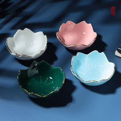 Ceramic ink dish, brush holder, pen washer, water dish to hold ink, ink plate and ink pool, special inkstone for student calligraphy