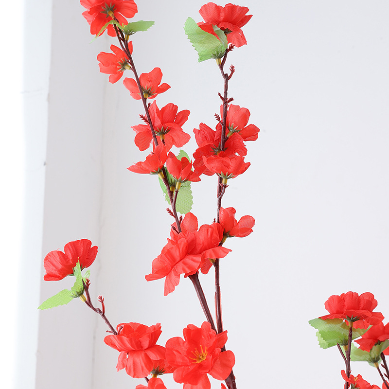 Flor de Peach (Rojo)
