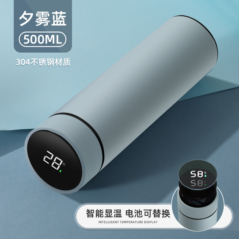 保温カップ卸売 スマートスクリーン表示 二重構造316ステンレス 大容量水筒 男女兼用 高品質保温水筒|undefined