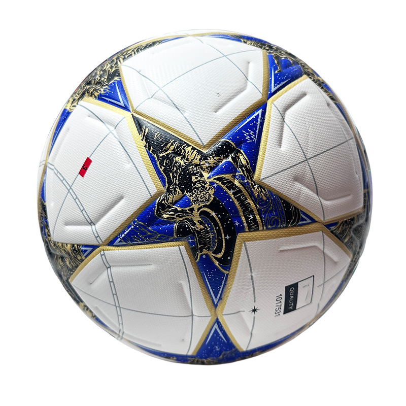 No.5 Copa del Mundo de fútbol Liga de Campeones Premier League fútbol transfronterizo adhesivo en caliente pu personalizado image 18