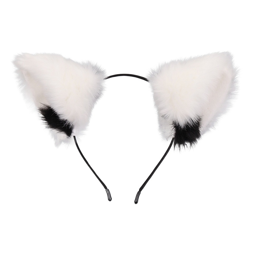 Amazon transfronteriza orejas de gato campana diadema Cos gato Niña Accesorios para el cabello accesorios de Navidad de Halloween tocado Accesorios