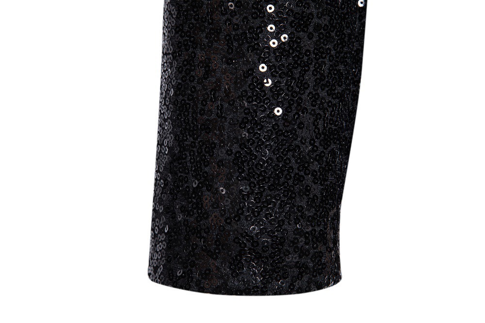 Traje de apresentação masculino com lantejoulas douradas para meninos e americanos, terno para boate, roupa masculina para apresentador, mestre de cerimônias, jaqueta de estúdio, tamanho europeu._voghion.com