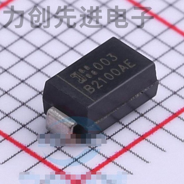 B2100AE-13 封装 SMA 肖特基二极管