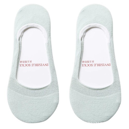 Socks Women's Short Socks Boat Socks Women's Summer Thin Invisible Socks Non-Falling Socks Trendy Summer Shallow Mouth Silicone Non-Slip