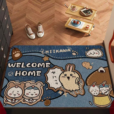 Avtomobil döşəmə paspasları — to Care For, Foyer Mat - cowboy-jiyi-shooting-4060cm-silk-circle-floor-mat