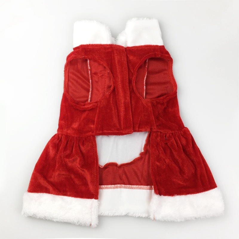 Mignon Polyester Noël Père Noël Vêtements Pour Animaux De Compagnie display picture 4