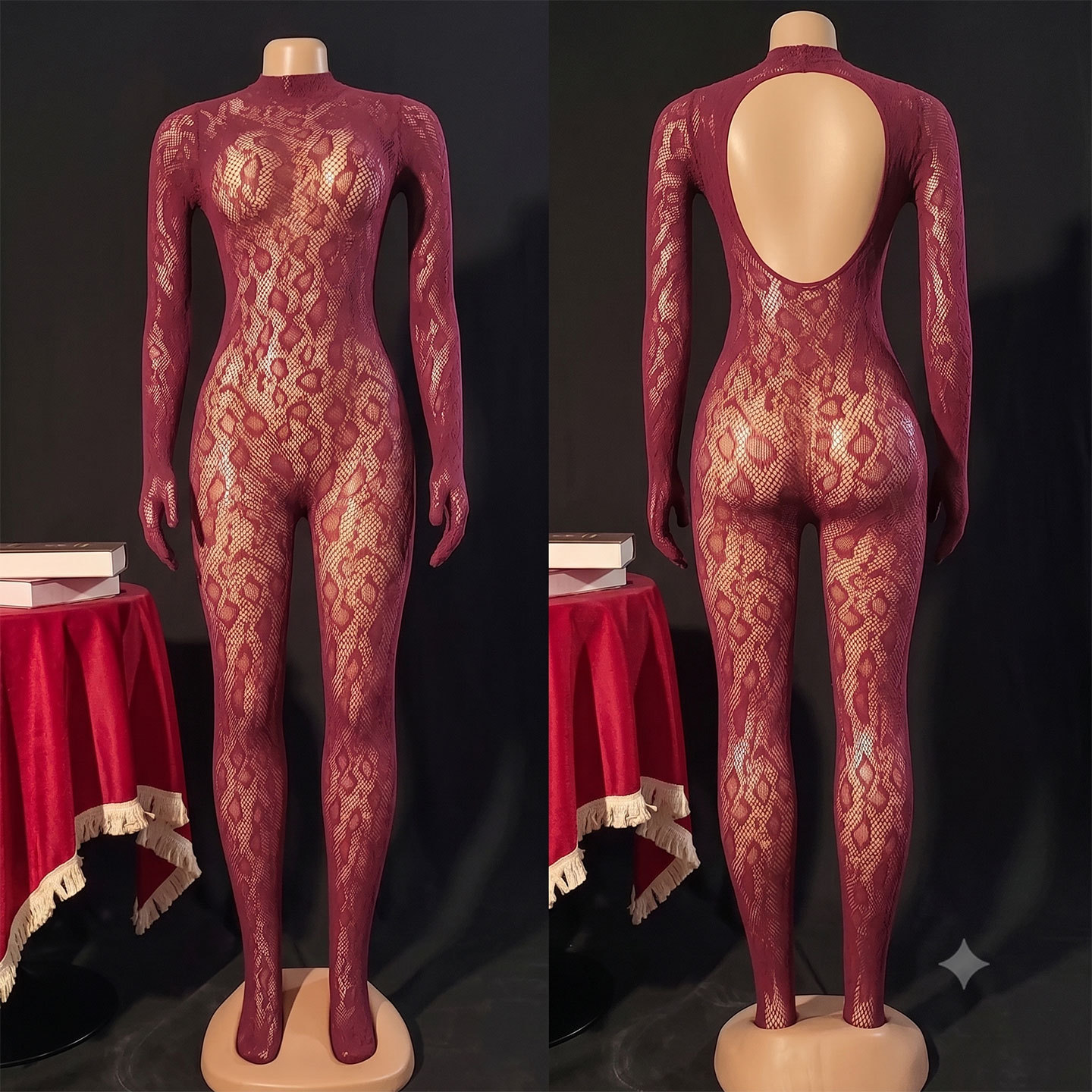 Yue mariposa Europa y América ropa interior sexy comercio exterior al por mayor fábrica coqueteo sexy uniforme conjunto de ropa de red de chicas