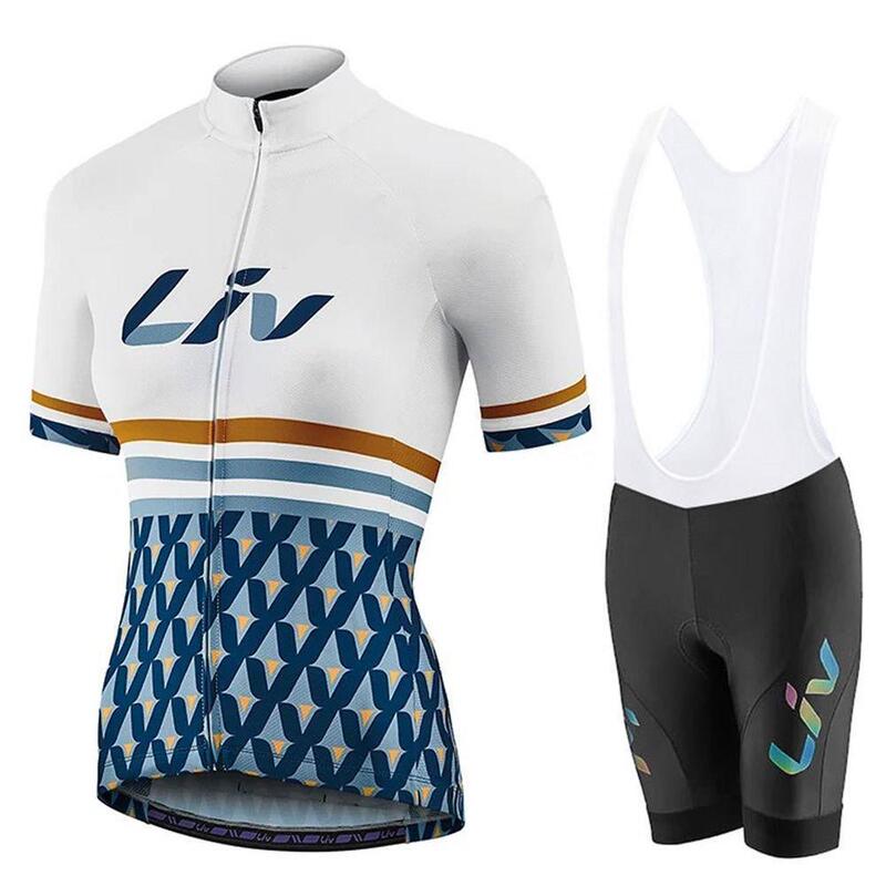 Foreign trade wholesale Liv cycling clothes suit women's summer bicycle road bike cycling clothes outdoor cycling clothes