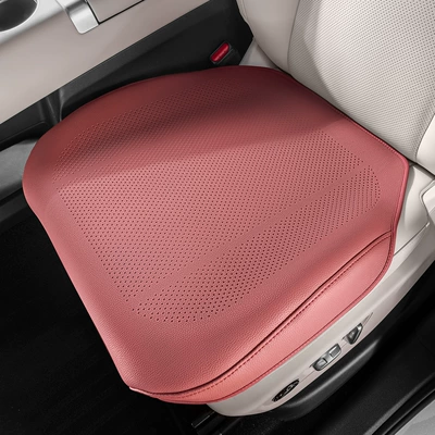 Comfortable Rear Seat Cushion, Automotive Supplies — Four Seasons Pad - volcano-red-single-seat-one-piece