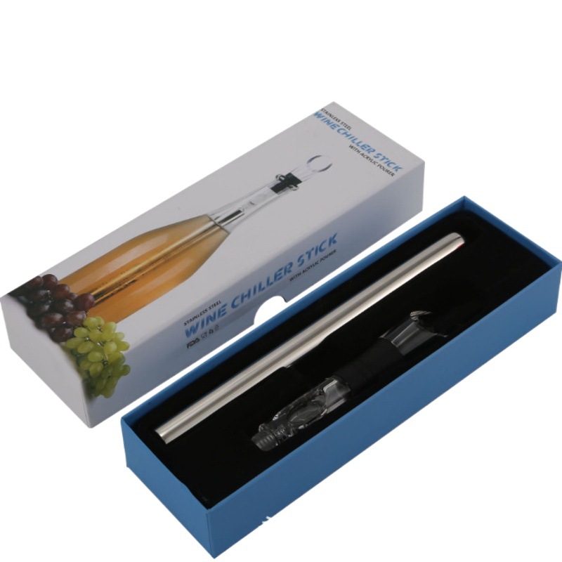 304 Stainless Steel Wine Ice Wine Bar Pour Wine Cooler Wine Decanter Ice Bar Ice Grain Quick Frozen Ice